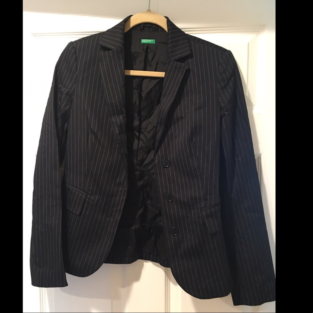 Benetton Pinstripe Jacket